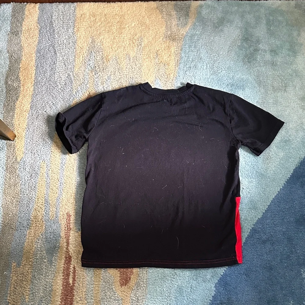 Disney Black and Red Mickey Mouse Kids Tee